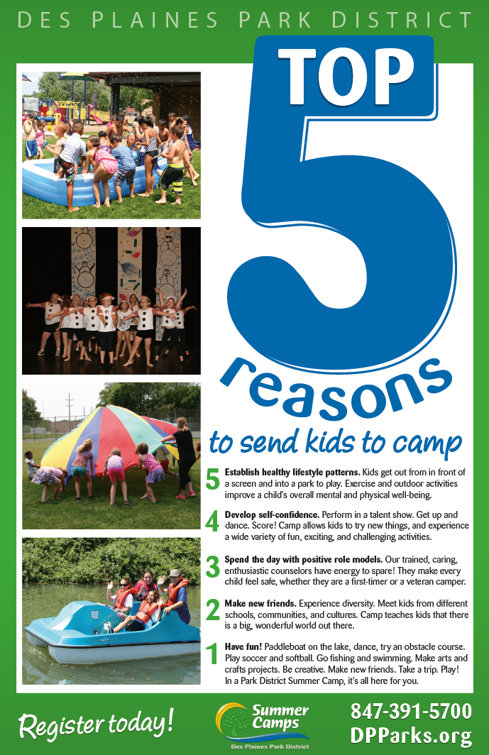 Top 5 Reasons To Go To Summer Camp