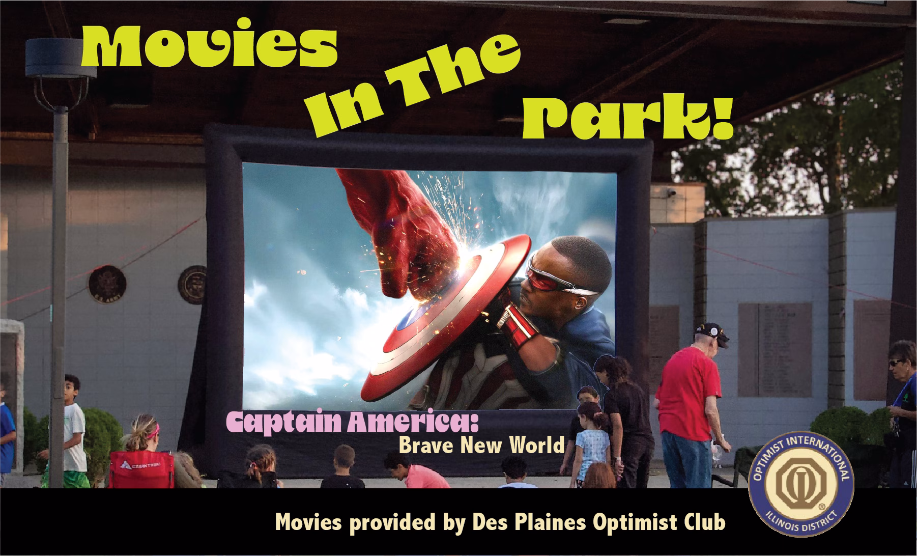 Movies in the Park Captain America