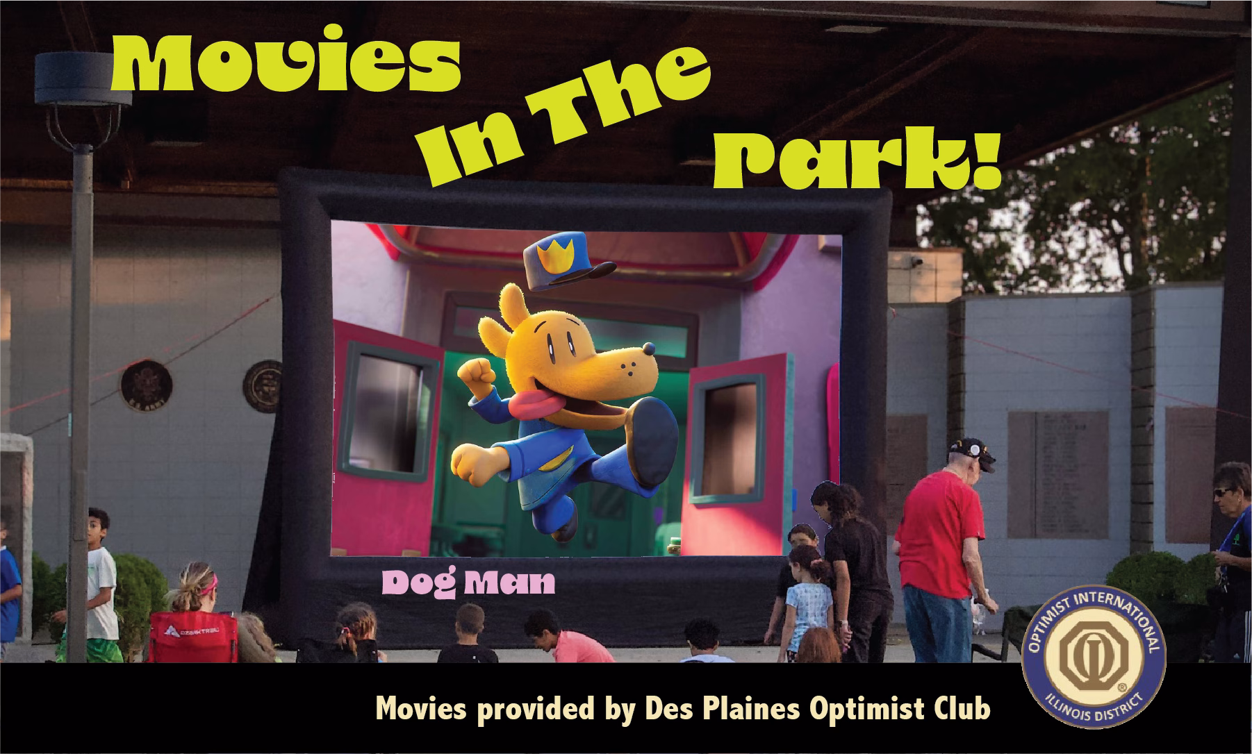 Movies in the Park Dog Man