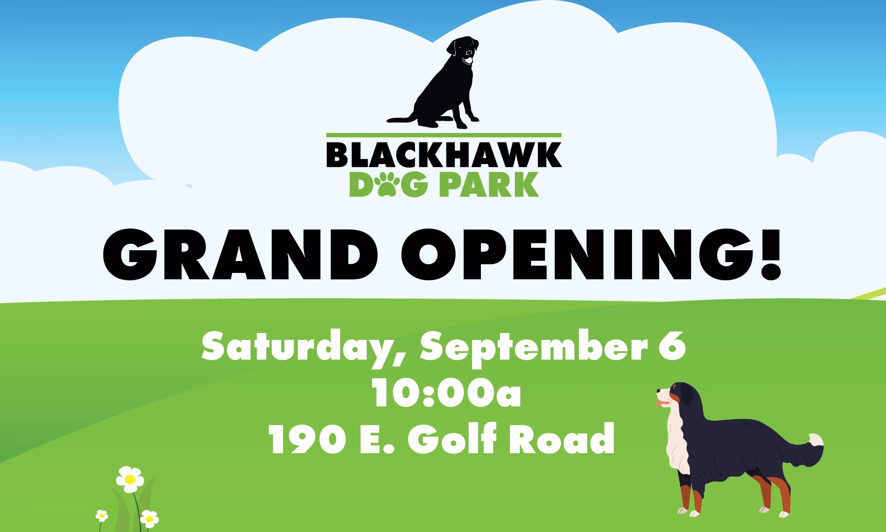 Dog Park Grand Opening